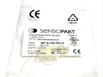 New | in-Stock SensoPart IMT 8-1B5-PS-L4 Proximity Sensors Michigan US | Maverick Industrial Sales #1389212