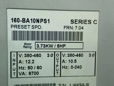 USED ALLEN BRADLEY 160BA10NPS1