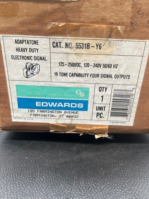 NEW EDWARDS 5531B-Y6
