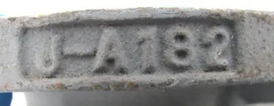NEW TUFLINE J-A182 FLANGED PLUG VALVE 2"