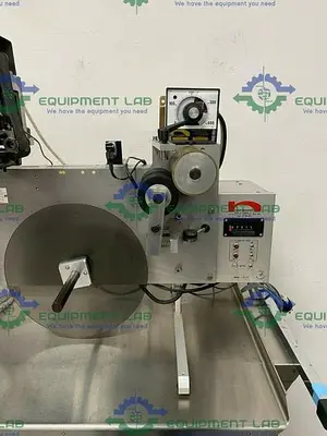 USED NORWOOD AK0-15 & L.I.S-404 HOT STAMPING IMPRINTER W/ STAMPING DIES