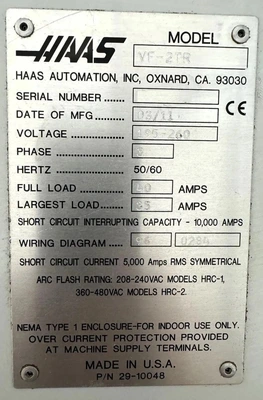 2011 HAAS VF-2TR Vertical Machining Centers (5-Axis or More) (Equipt) | SNL Machine Trader LLC (12)