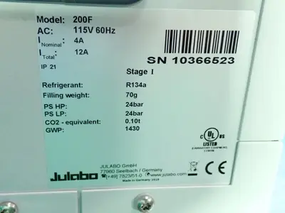 USED JULABO 200F