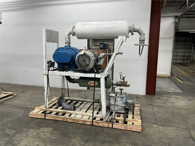 50 HP MAC Vacuum Conveyor With Surge Bin & Airlock