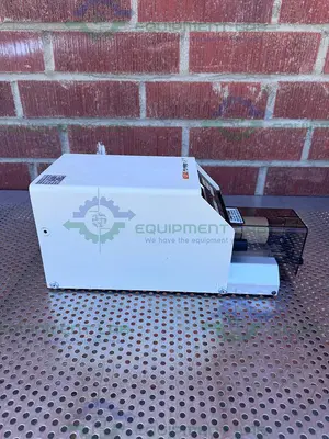USED SCHLEUNIGER MP257 PROGRAMMABLE COAXIAL CABLE STRIPPING MACHINE