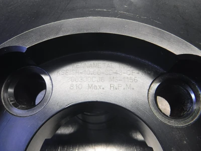 Kennametal 10" Indexable Facemill 2.5" Arbor KSSISR-10.00-SD-43-0F-10 (LOC1373C)