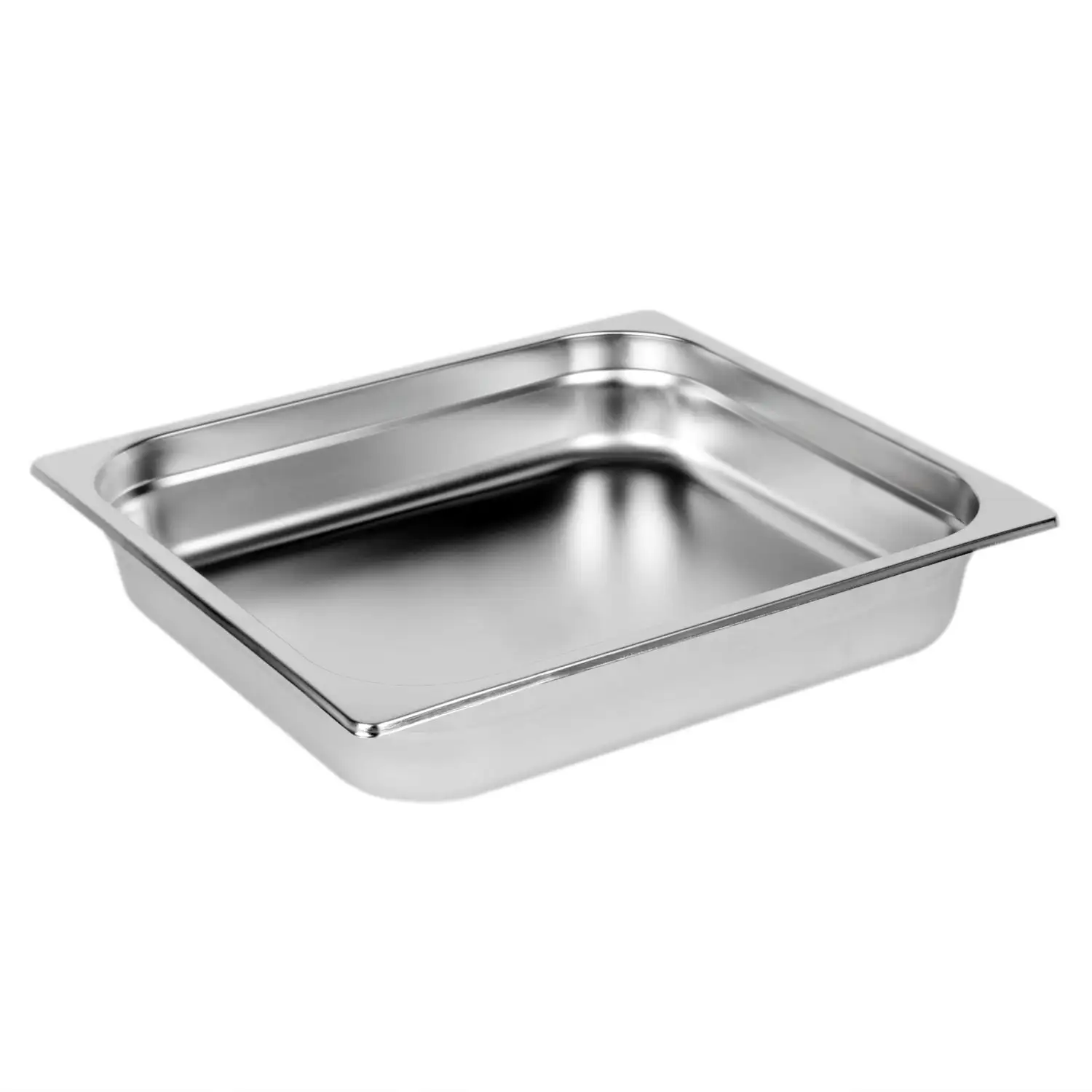 Thunder Group STPA3232 Two Third Size Steam Pan, Stainless - 12, (each)