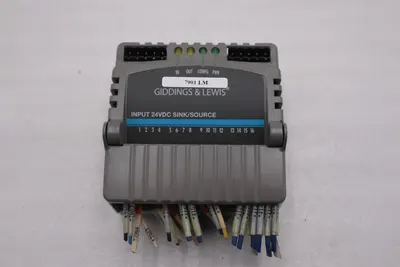 GIDDINGS & LEWIS M.1300.7372 R1 Input Module 24VDC SINK/SOURCE STOCK 629-D