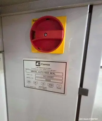 Used CLAMCO 6800CS-XL Horizontal Side Sealers Illinois US | Aaron Equipment #1329194