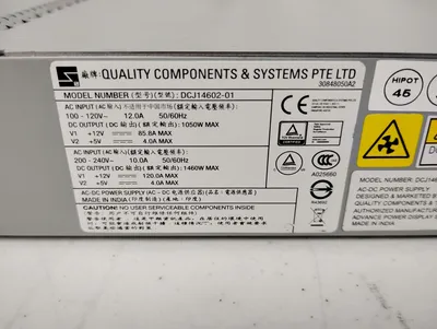 USED Quality Components & Systems DCJ14602-01