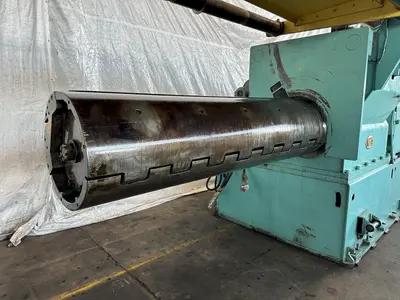 80,000 LB X 84" YODER RECOILER. STOCK # 0851123