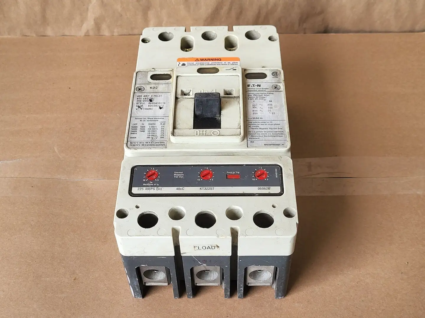 USED EATON KDC3400FS