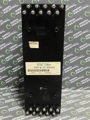 General Electric 12CFVB11B5A Voltage Balance Relay 120V 48/125V Control Used