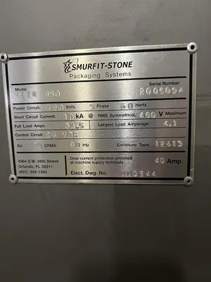 USED SMURFIT-STONE PACKAGING SYSTEMS / META SYSTEMS META 150