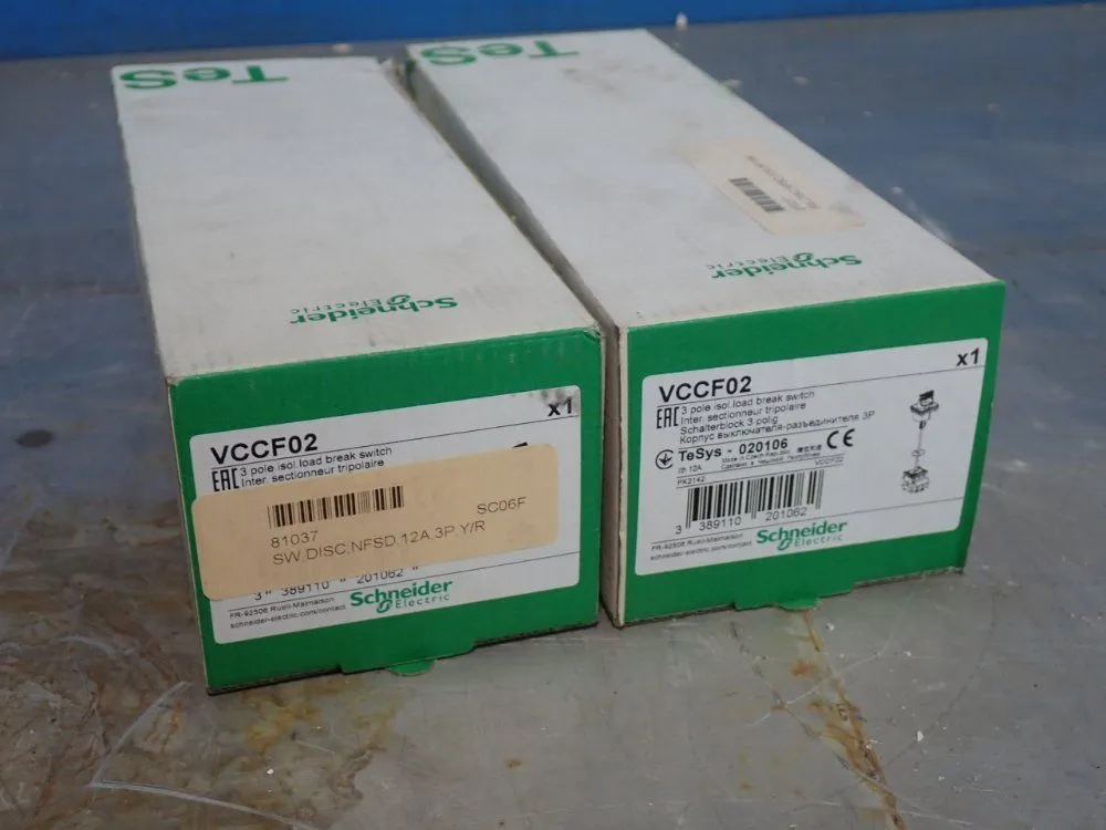 Used SCHNEIDER ELECTRIC VCCF02 Disconnects Ohio US | HGR 24 #1006644