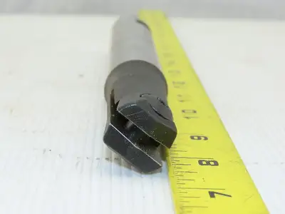 Harroun HIBF 100-800-100 FBV 1" Carbide Indexing Flat Bottom Cutter 1" Shank 8"L
