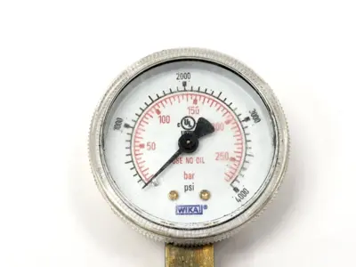 2763342-1 | Wika  Pressure Gauge 0-4000PSI -  Used