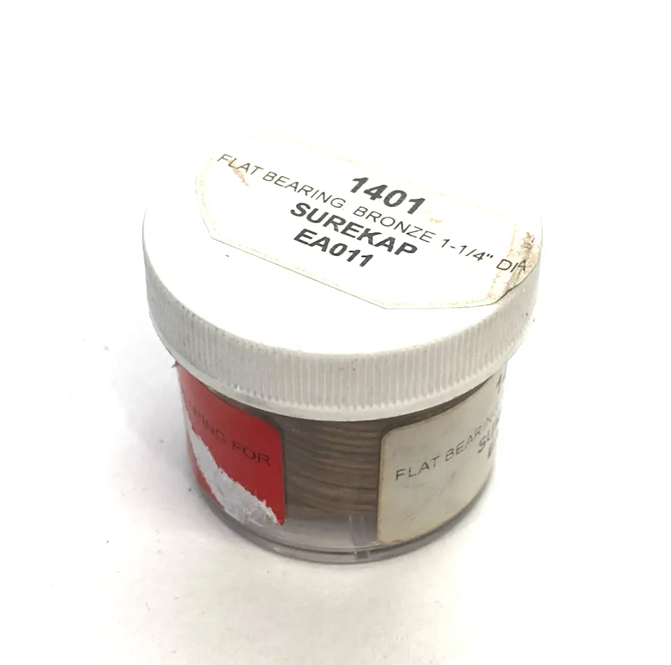 New | in-Stock Oilite Impregnated Sintered Bronze Thrust Washer, 1-1/4" OD, 5/8" ID LOT Hardware Washers Michigan US | Maverick Industrial Sales #1394291