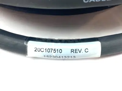 USED STANLEY REV. C HEAVY DUTY JAMNUT EXTENSION CABLE 10M LENGTH