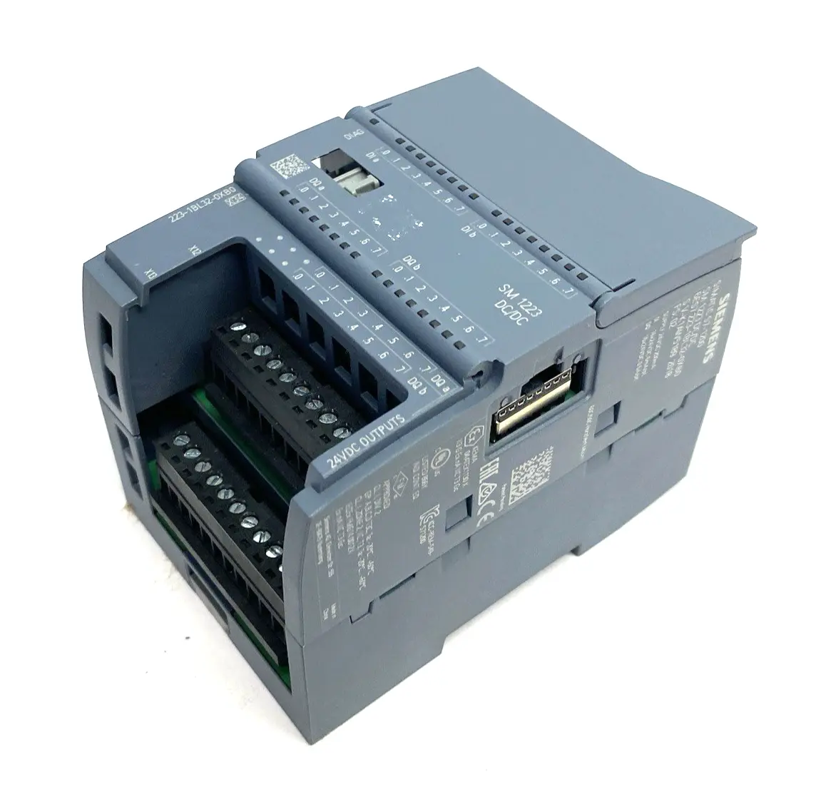 USED SIEMENS SIMATIC S7-1200 DIGITAL I/O MOD. SM 1223 16 DI/16 DO