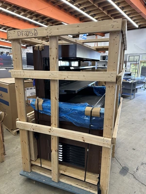130-0199 Wasserstrom 5 Soup Well Hot Case with Self Contained Grab n Go Cooler