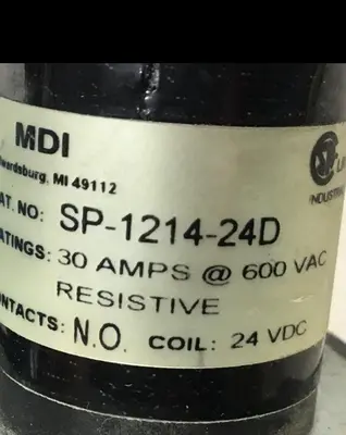 Used MDI SP-1214-24D Relays & Switches Michigan US | Ideal Machinery #570944