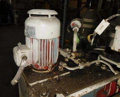 Alfa-Laval PAZ 1250C perforate basket centrifuge, 316SS.