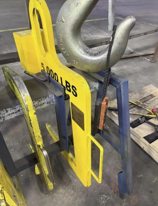 5,000 LBS X 24" ICHS COIL LIFT C HOOK. STOCK # 0537326