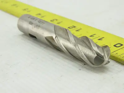 5/8" HSS 4 Flute Ballnose End Mill 5/8" Shank 3-3/4" OAL