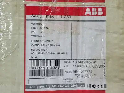 NEW ABB T4L 250 - 1SDA059457R1