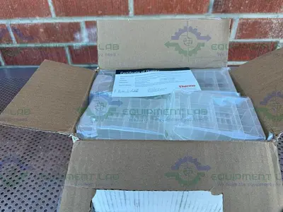 NEW THERMO 1064-15-6 DEEP WELL AUTOMATION PLATES WITH REMOVABLE SPLASH 96 WELL