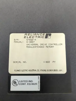 USED RELIANCE ELECTRIC 57652-A