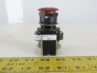 Allen Bradley 800H-FRX6AP/F E-Stop Twist Release 2N.O Series F
