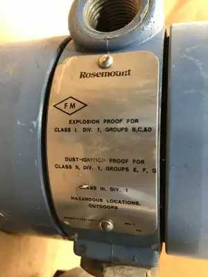 Rosemount 1151AP5E22B3 Ex Proof Differential Pressure Transmitter 0-30PSI 45V