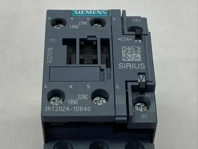 3RT2024-1DB40 | Siemens  SIRIUS Power Contactor 3-Pole 12A 5.5kW 400V 24VDC - New Other
