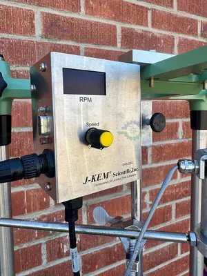 Used CHEMGLASS 20 LITER JACKETED GLASS REACTOR W/ J-KEM OVERHEAD STIRRER Reactors California US | Equipment Lab #1388409