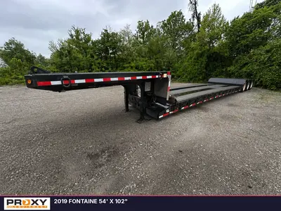 Used 2019 FONTAINE 54' X 102" Lowboy Trailers Ohio US | Proxy Equipment #1388696
