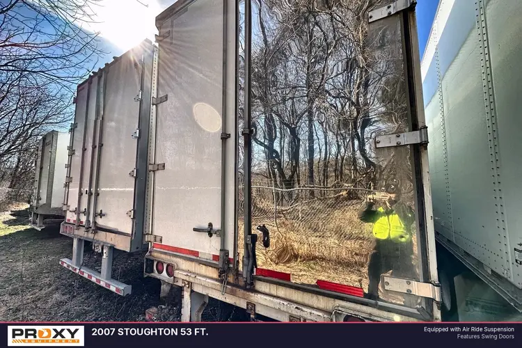 Used 2007 STOUGHTON 53 FT. Box Trailers Pennsylvania US | Proxy Equipment #1384948