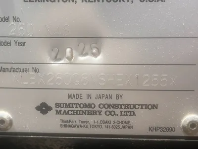 2025 LINK BELT EXCAVATORS 260 X4S Excavators | Mid South Machinery (9)