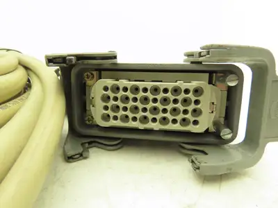 ABB 3HAC3353-1 Robot Control PLC Cable 40'L Amphenol Connectors