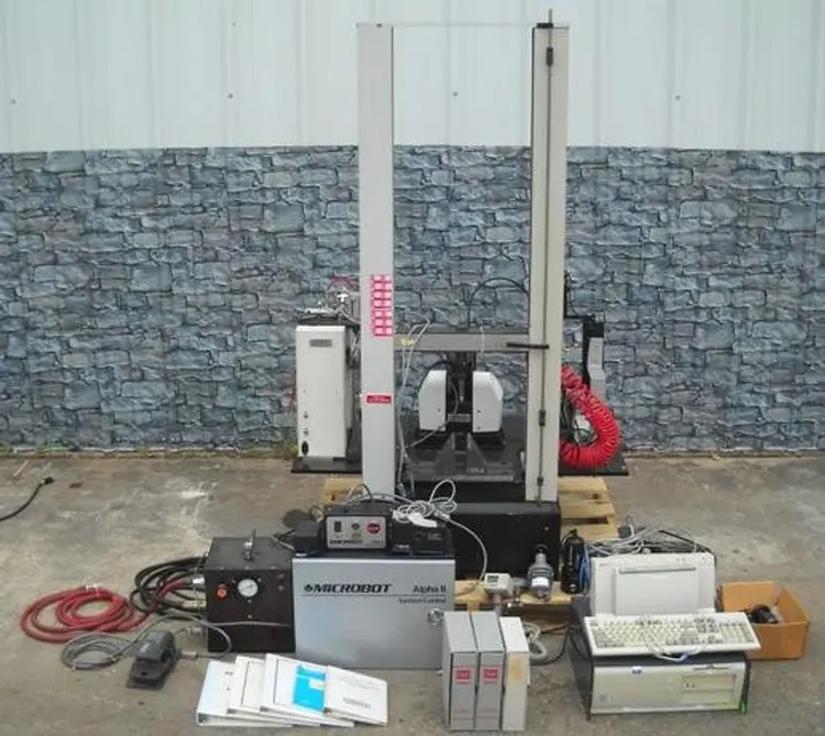 Used MTS 1545A 0-100 PSI GAUGE Tensile & Compression Testers Texas US | Bamko Surplus Process Equipment #938276
