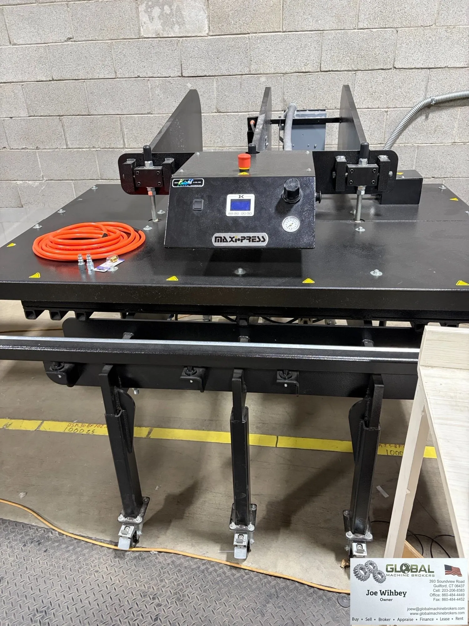 2020 GEO KNIGHT Maxi Press Air 10 Ton 44 x 64 Platen w Shuttle