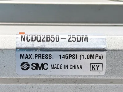 NCDQ2B50-25DM | SMC  Compact Pneumatic Cylinder - Used