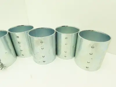 ETP 5250S 2-1/2"C Steel Conduit EMT Set Screw Coupling 3-5/8"L  Lot of 14