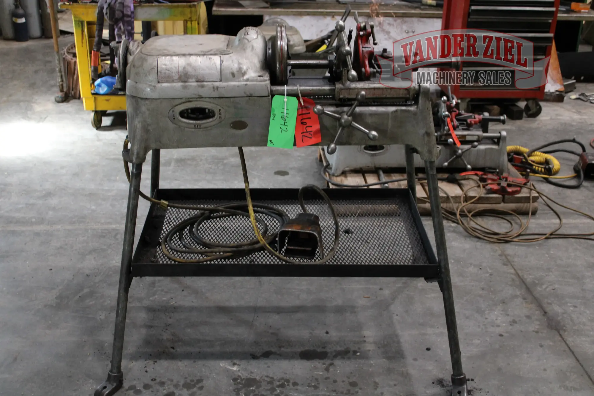 Used RIDGID _UNKNOWN_ Pipe Threaders Michigan US | Vander Ziel Machinery Sales #482780