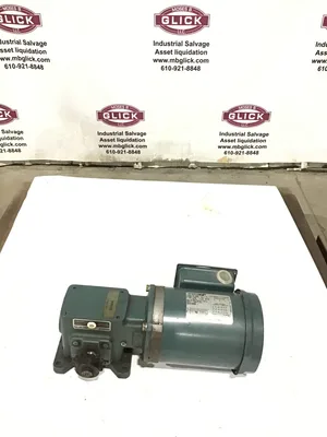 Reliance Electric P14H1448G Three Phase AC Motor with Dodge Tigear Speed Reducer