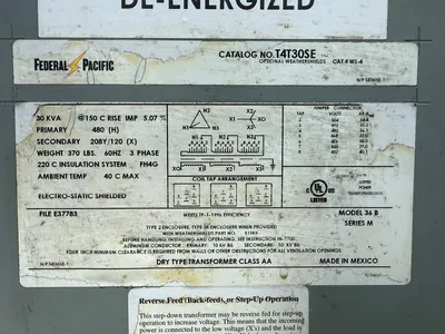 FEDERAL PACIFIC T4T30SE Tooling | GMT (7)