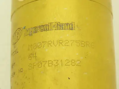 Ingersoll Rand Pneumatic Air Multi-Vane Reversible Gearmotor 275:1 Reducer 64rpm