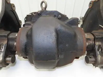 Hyster E60Z-33 Forklift Front Dual Wheel Drive Axle Assembly 6-Lug & Park Brake