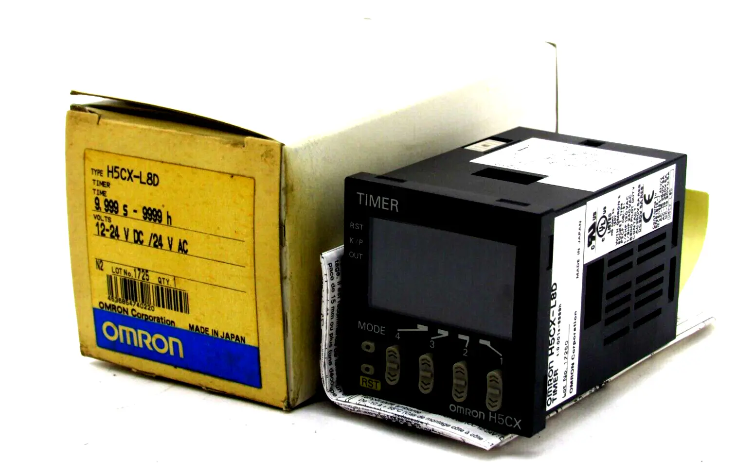 NEW OMRON H5CX-L8D DIGITAL TIMER H5CXL8D